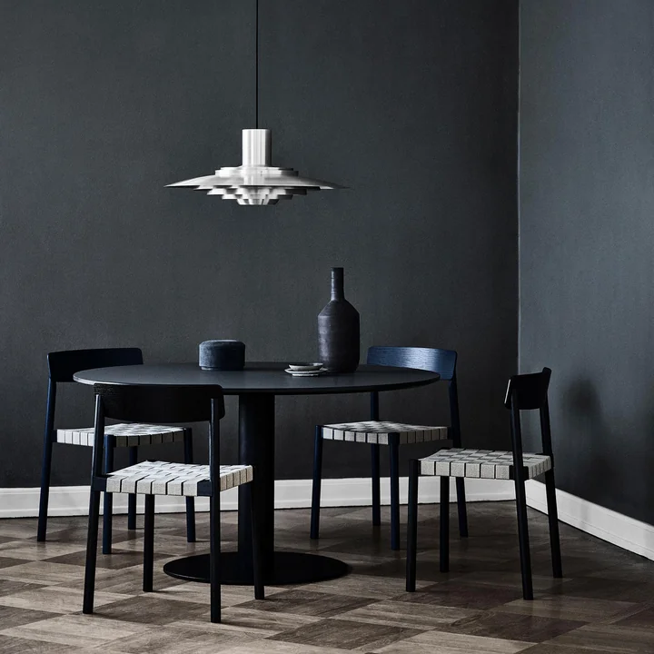 Betty TK1 Chair from & Tradition at the dining table