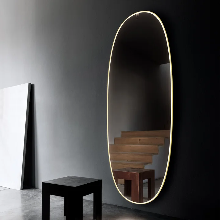 La Plus Belle light mirror from Flos