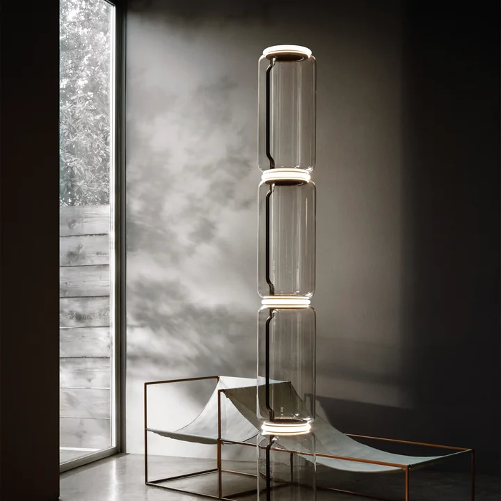 Noctambule LED floor lamp F4 High Cylinder by Flos