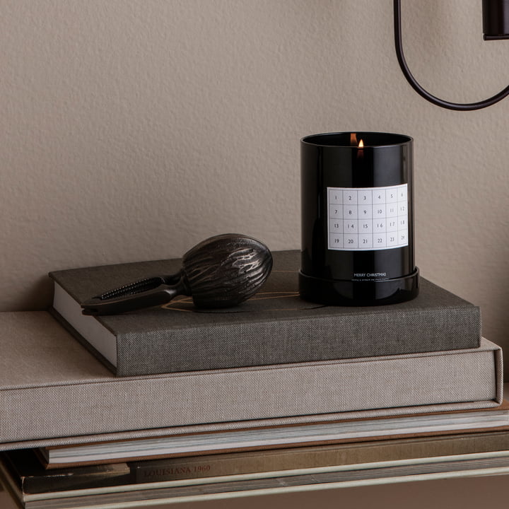 Scented calendar candle and Forest nutcracker from ferm Living