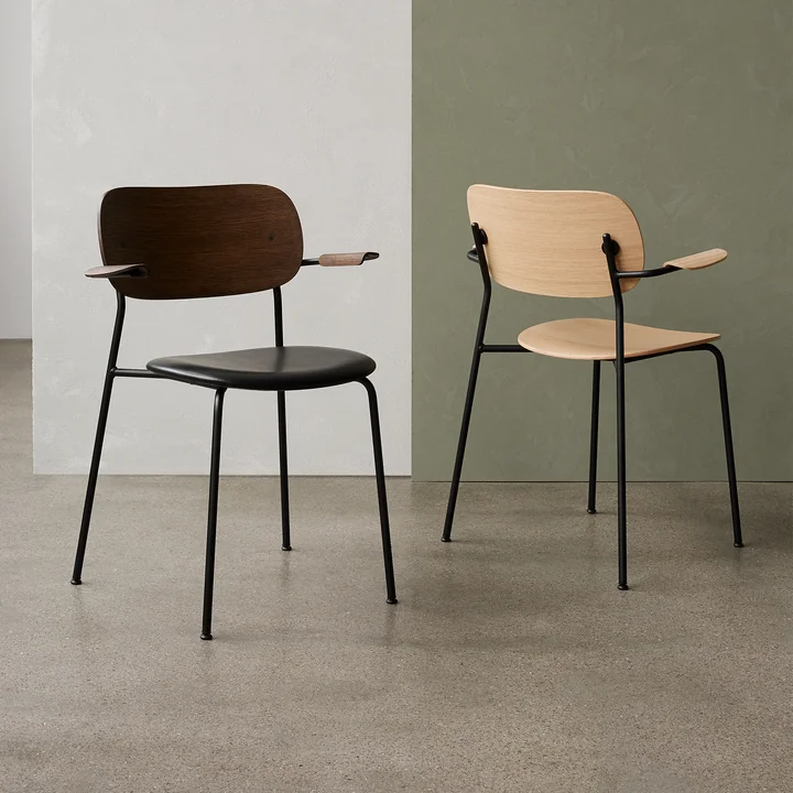 Co Dining Chair with armrests from Audo