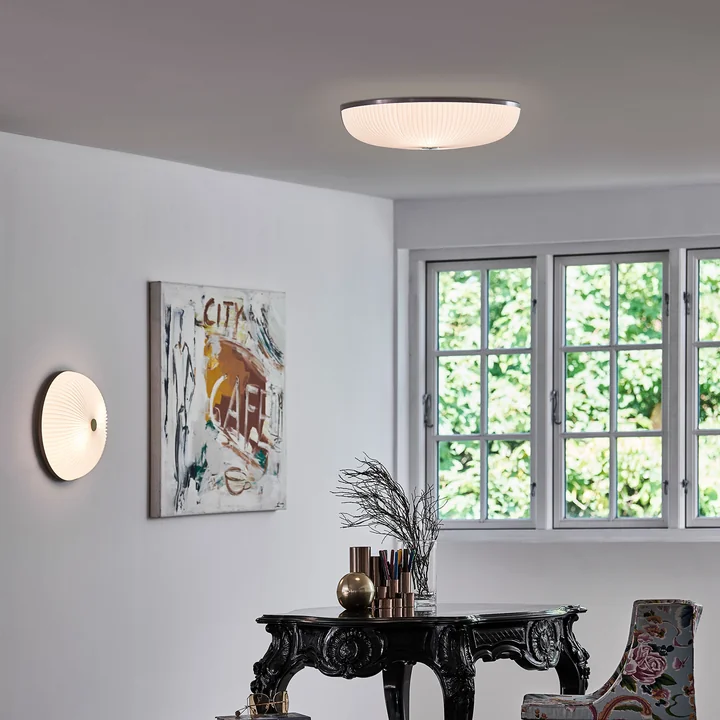 Lamella wall and ceiling lamp from Le Klint