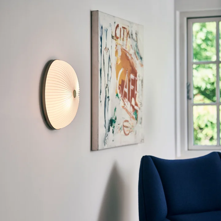 Lamella wall and ceiling lamp from Le Klint