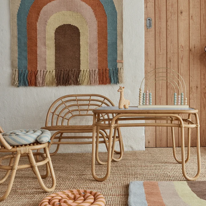 Rainbow Series of OYOY in the children's room