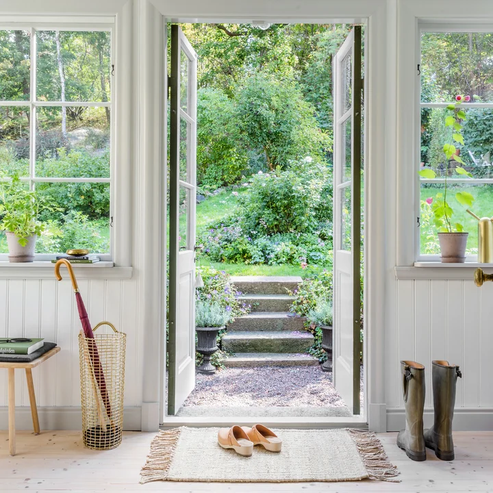 Umbrella Bin from Korbo in brass