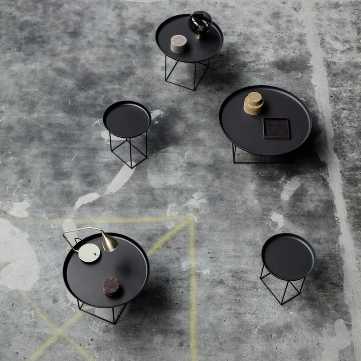 Duke Coffee table and side table from Norr11