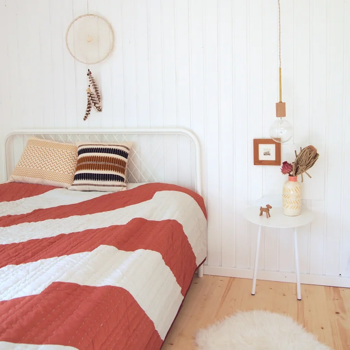 Bedroom furnishings with bedside table & Co.