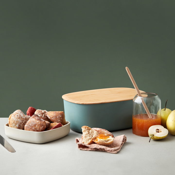 Box-It bread box from Rig-Tig by Stelton in dusty green