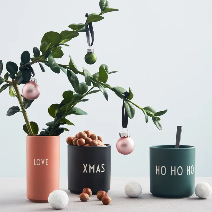 AJ Favourite Porcelain vase and mug from Design Letters