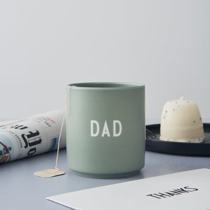 AJ Favourite Porcelain mug Dad from Design Letters