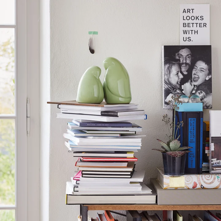 Resting Bird from Vitra in light green