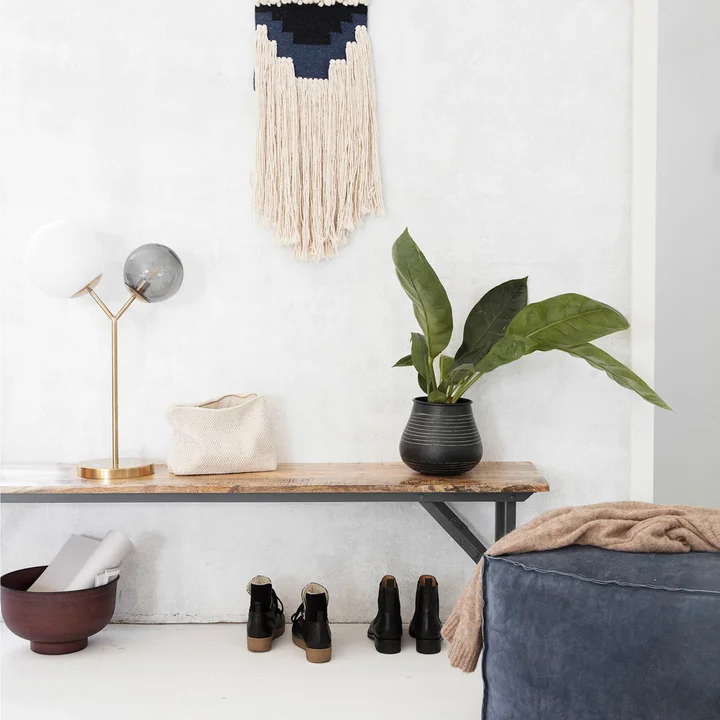 Party Bank of House Doctor in brown