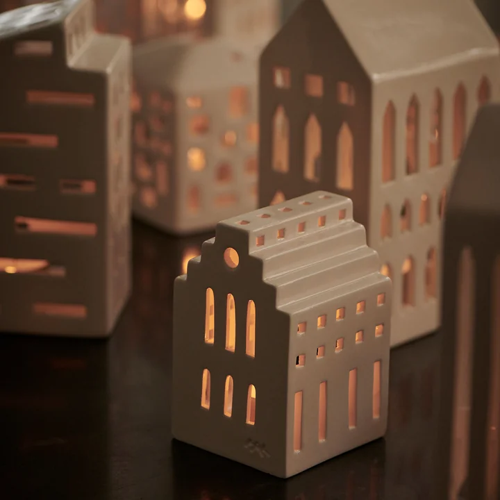 Urbania Tealight houses from Kähler Design