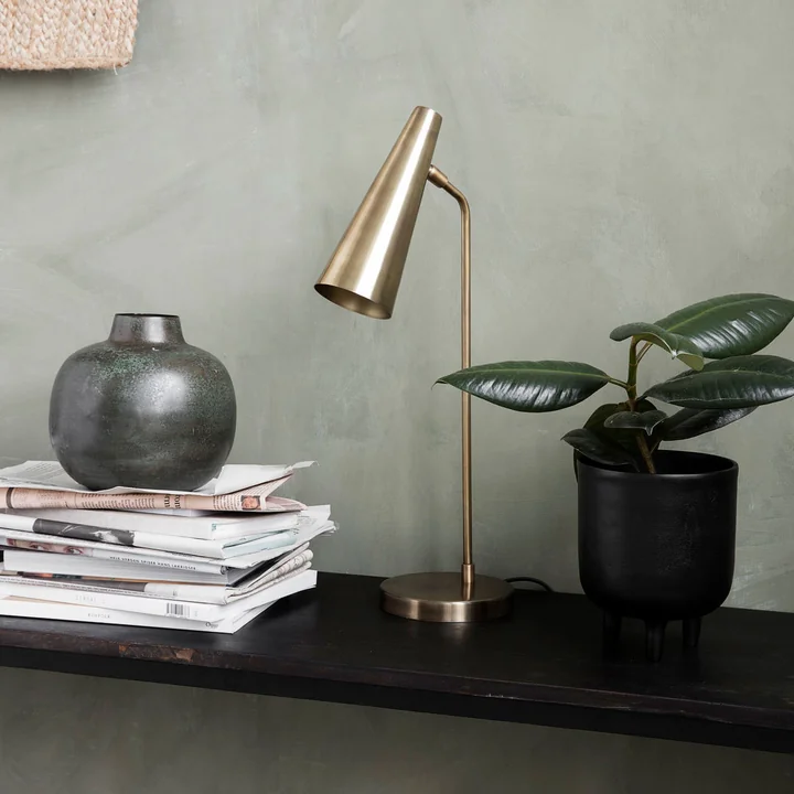 Jang flower pot by House Doctor on the sideboard