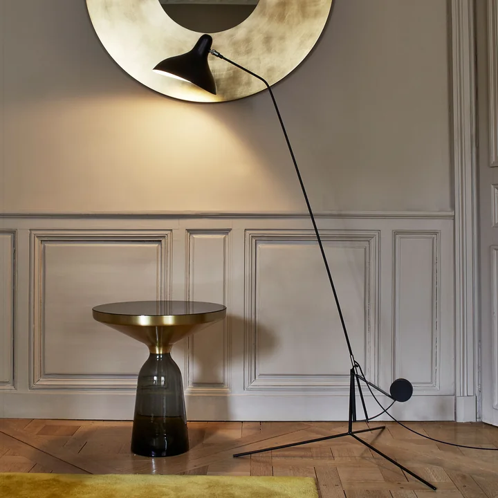 Mantis BS1 floor lamp, black from DCW