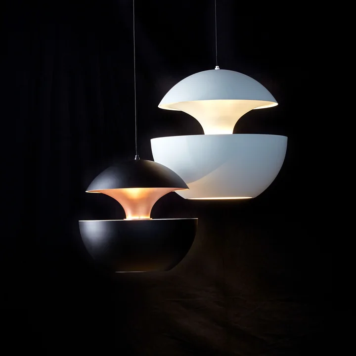 Here Comes The Sun Pendant Lamp from DCW in different colors and sizes