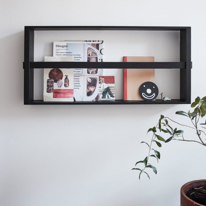 Norr Magazine Holder 75 cm from Skagerak in black