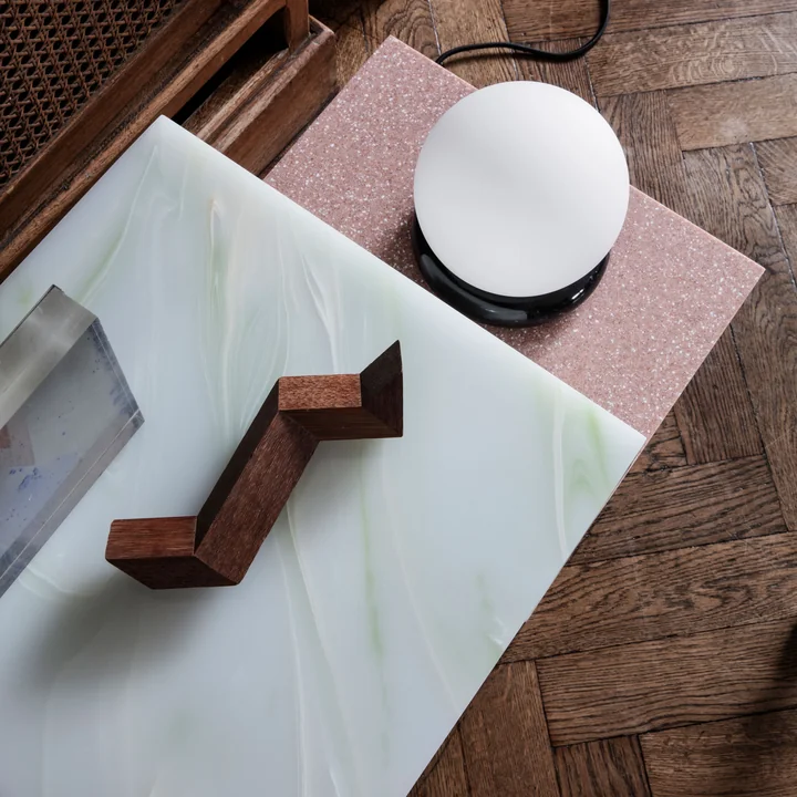 Distinct Side table from Ferm Living in the living room