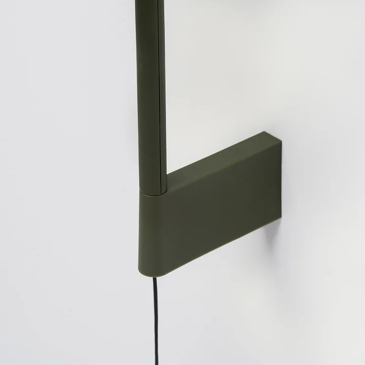 w182 Pastille LED wall lamp from Wästberg in olive green