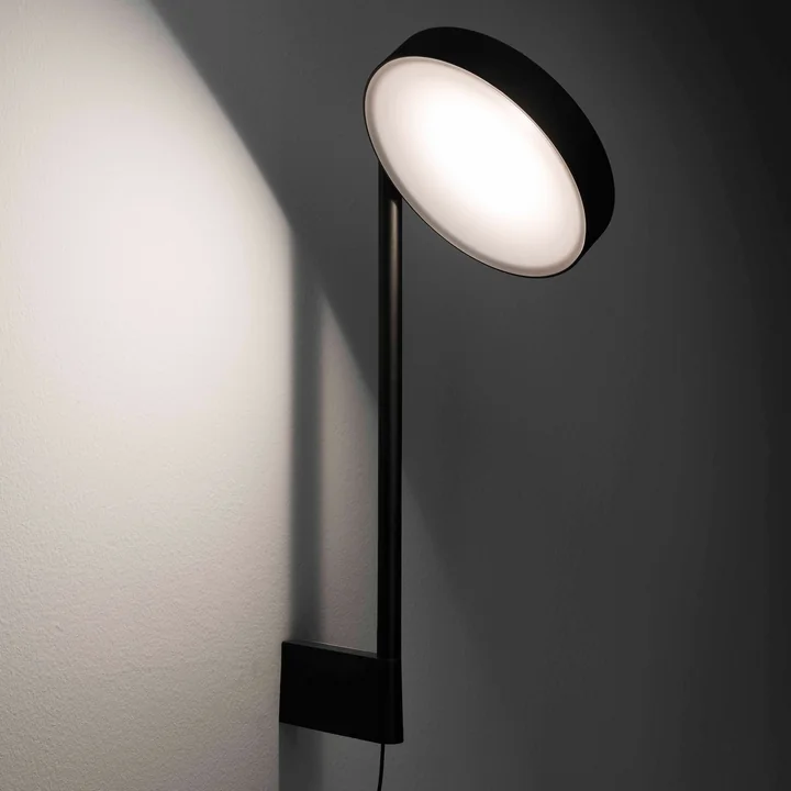 w182 Pastille LED wall lamp br2 from Wästberg in graphite black