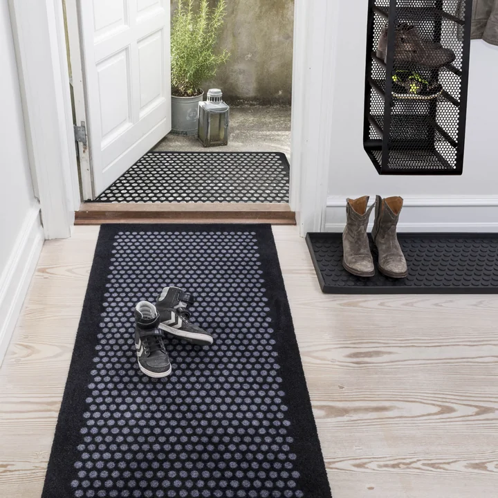 Wall shoe rack 77 x 35 cm from tica copenhagen in black