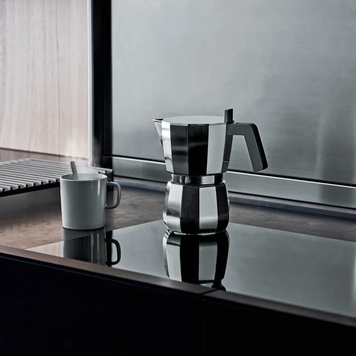 Moka espresso maker 9 cups from Alessi