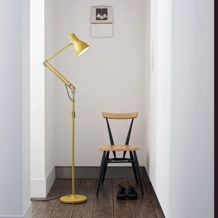 Type 75 Floor Lamp, Yellow Ochre by Anglepoise