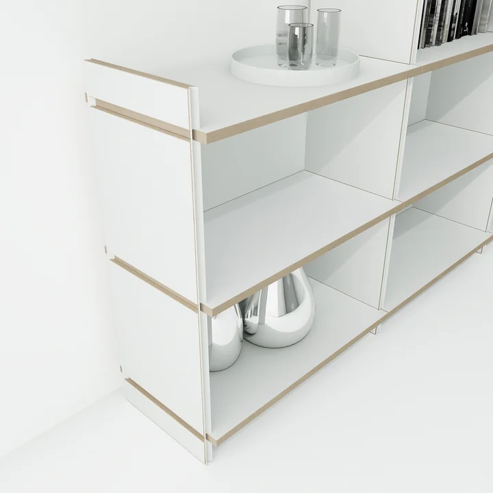 multiple shelving system from Tojo