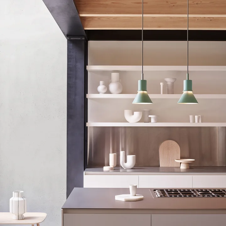 Type 80 pendant lamp from Anglepoise above the dining table