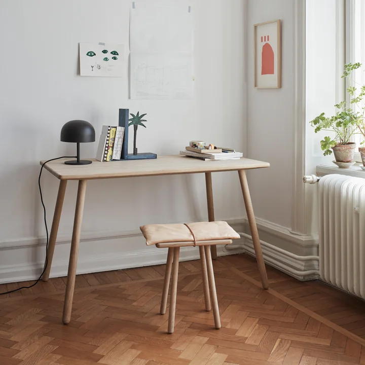 Georg Desk (four legs) from Skagerak in oak