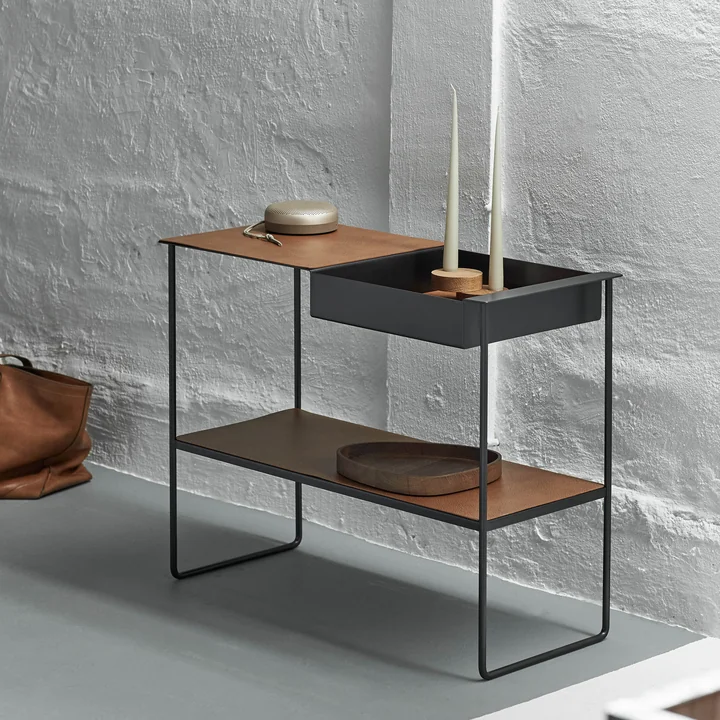 Console table with tray from Lind DNA