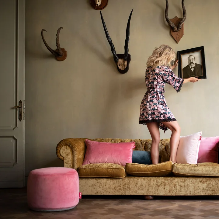 Point Pouf Velvet from Fatboy