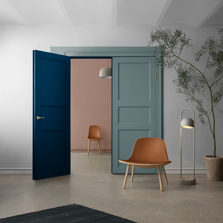 Quay Floor Lamp, Eva Solo Abalone Lounge Chair and Eva Solo Abalone Dining Chair by Eva Solo