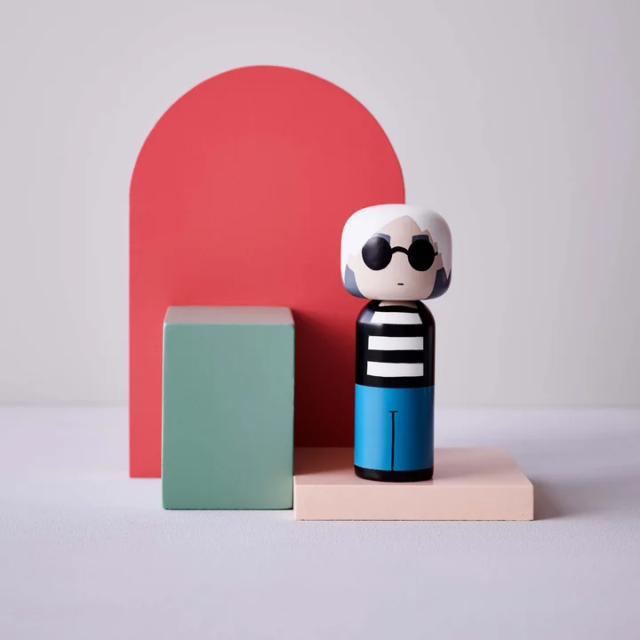 Sketch Inc. wooden figure H 14.5 cm Andy from Lucie Kaas