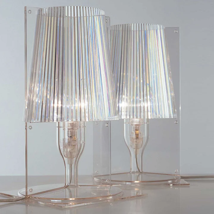 Take table lamp, crystal clear from Kartell