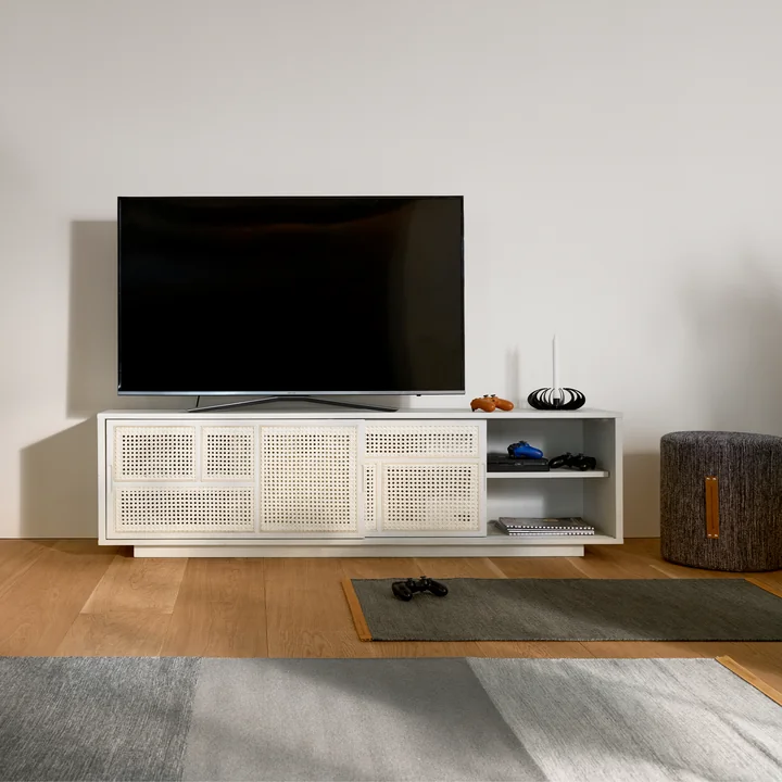 Air sideboard / TV console by Design House Stockholm in black