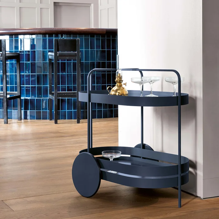 Grace serving trolley by Schönbuch