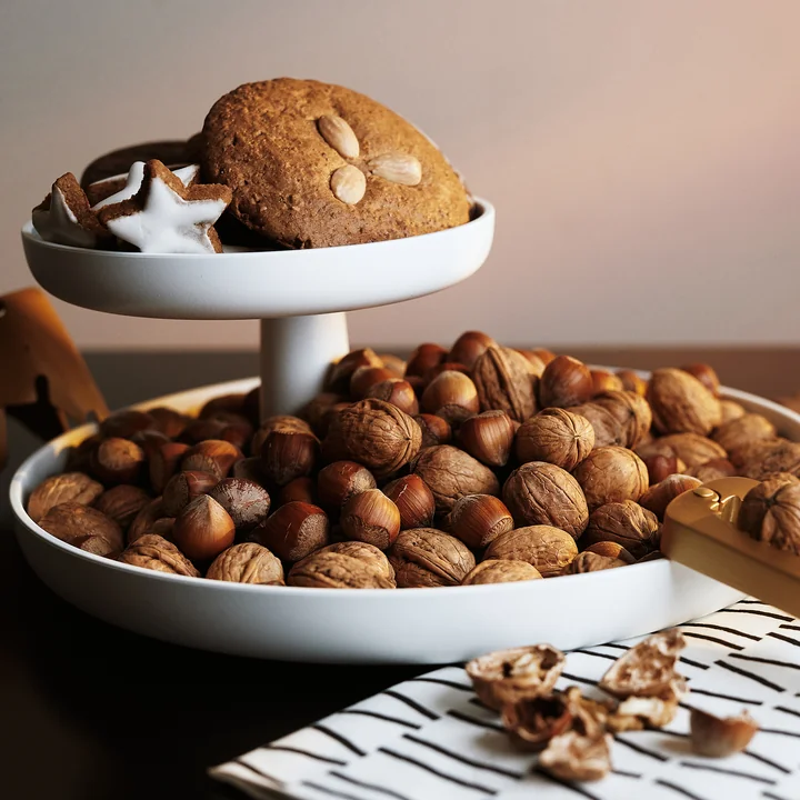 Paper Napkin Broken Lines and Rotary Tray from Vitra