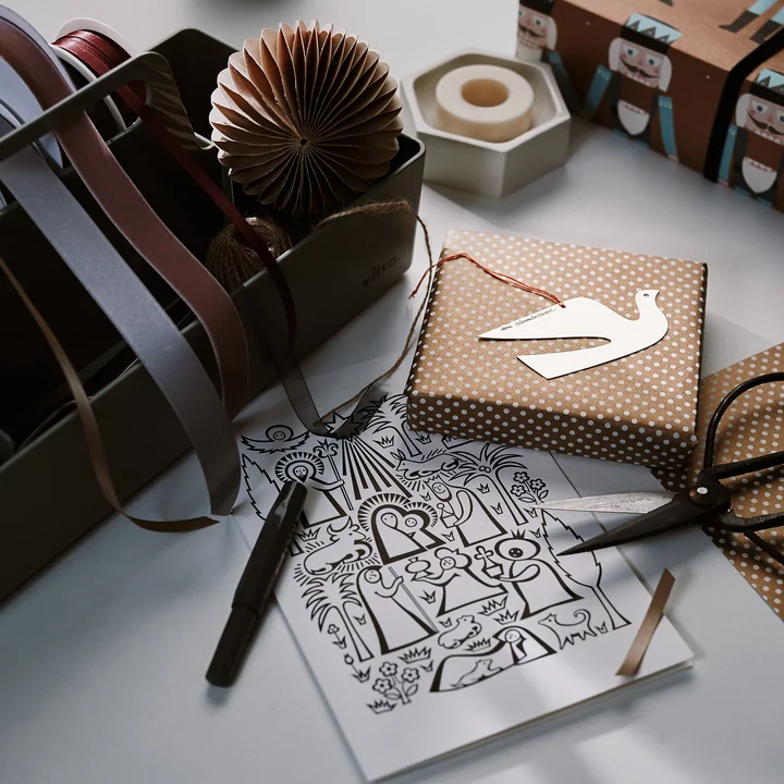 Girard ornament pendant and Storage Toolbox from Vitra
