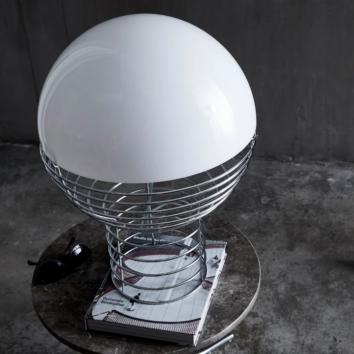 Wire Table lamp, white from Verpan