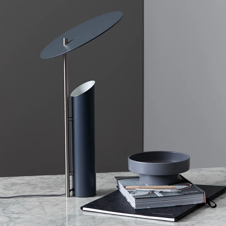 Reflect table lamp, gray by Verpan