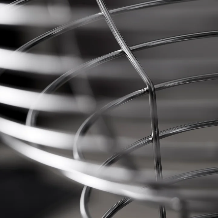 Wire Floor lamp Ø 40 cm, white by Verpan