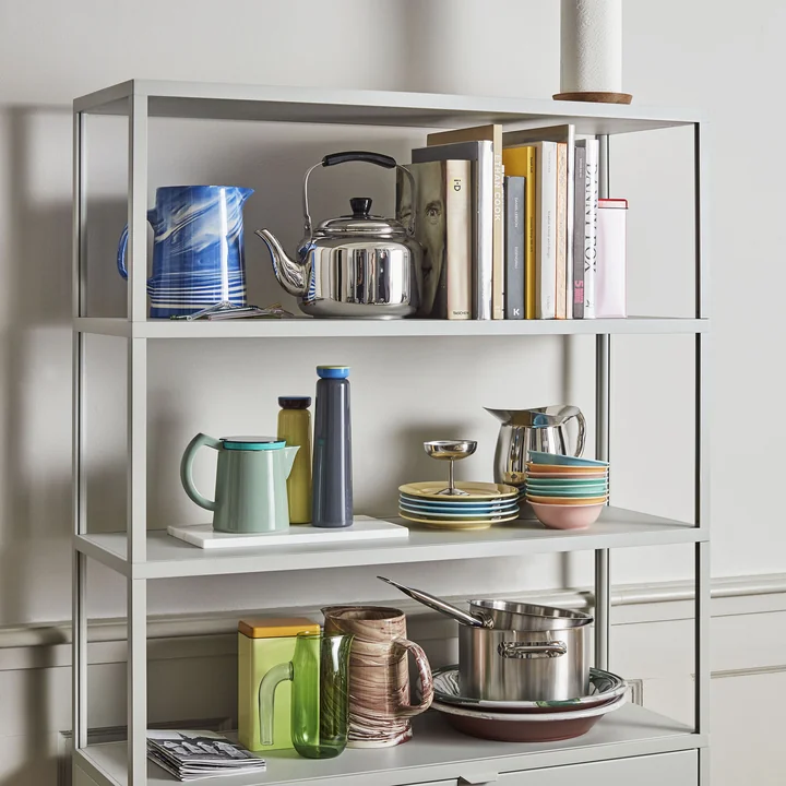 Various utensils from HAY on the New Order shelf