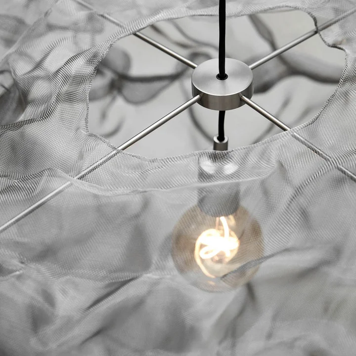 Heat Mesh pendant light, stainless steel from Northern