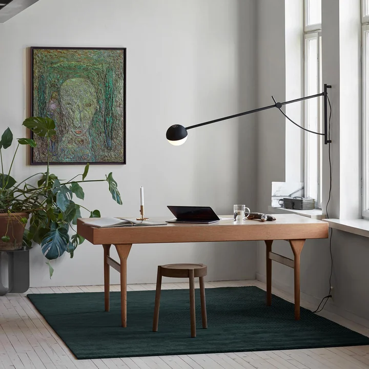 Balancer wall lamp by Northern in black