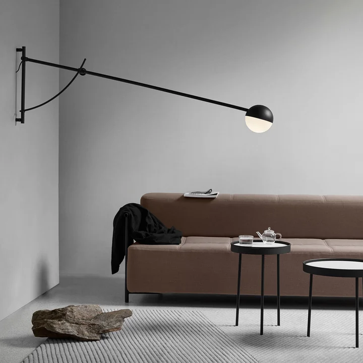 Balancer wall lamp by Northern in black