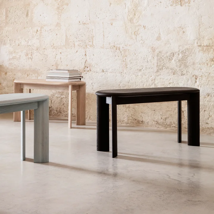 Bevel Bench from Ferm Living in different colors