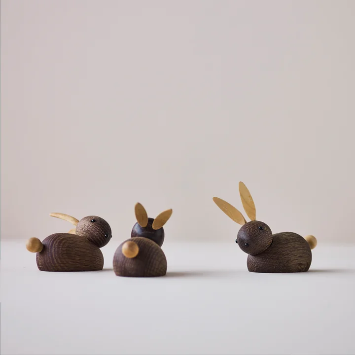 Skjøde hare wooden figure from Lucie Kaas