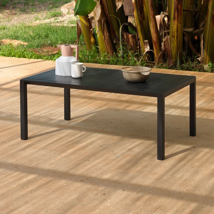 Rio Alu Extending table 140, anthracite from Nardi