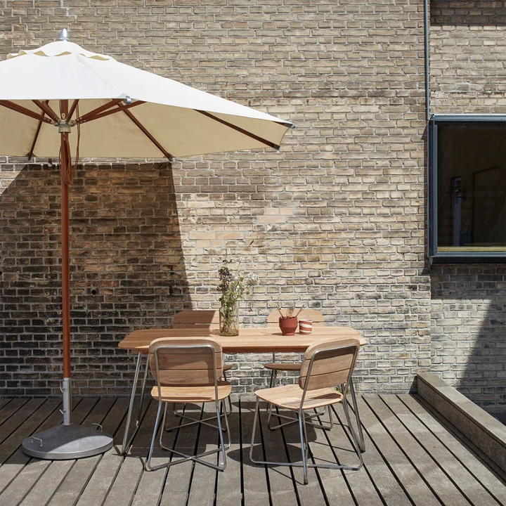 Lilium Skagerak series on the terrace